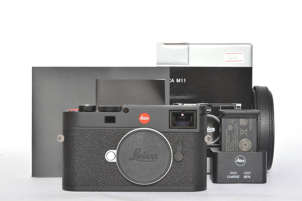 Leica M11 Digital Rangefinder Camera – Black Chrome (Open Box, Virtually Unused)